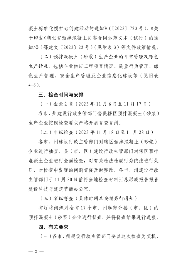 关于开展 2023 年度预拌混凝土(砂浆)企业专项检查的通知_01.png